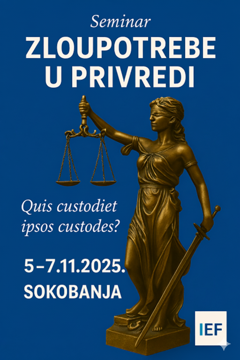 Zloupotrebe u privredi - seminar
